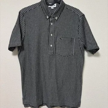 LACOSTE 쿨맥스 블렌드 자카드 반팔 피케 셔츠