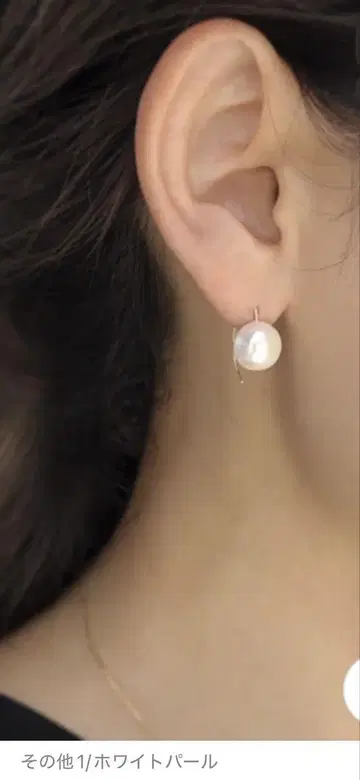 anq. 귀걸이 k10 펄 귀걸이 담수 진주