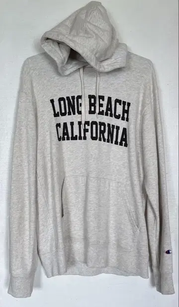 컨디션 최상 챔피온 그레이 후드티 LONGBEACH CALIFORNIA