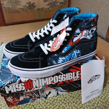 미사용품 Vans Sk8-Hi 교토 대작전 27cm
