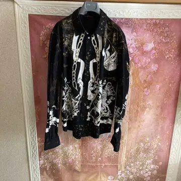 로베르토 카발리 긴팔 셔츠 L