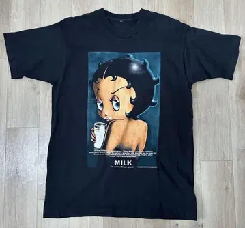 90's betty boop got milk? 티셔츠