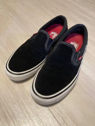 Vans 슬립온 프로 블랙 26.5 단종 모델