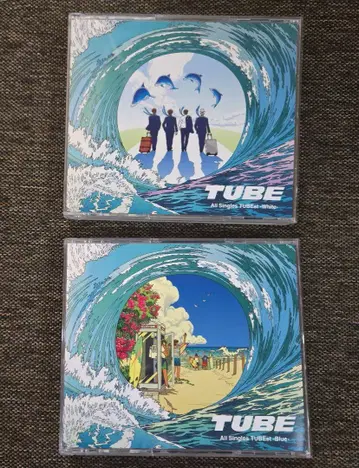 TUBE All Singles TUBEst -Blue--White- 보통