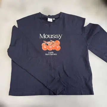 Moussy 후르츠 프린트 오프숄더