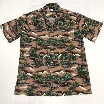 Vintage 하와이안 반팔 셔츠