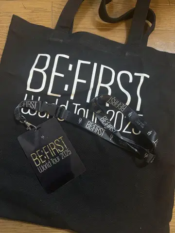 BE:FIRST 월드 투어 VIP 혜택 토트백