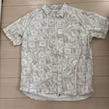 XLARGE 반팔 셔츠 미국 달러 디자인