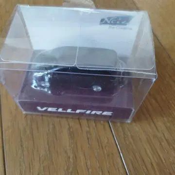 VELLFIRE 블랙 미니카 투명 케이스 포함