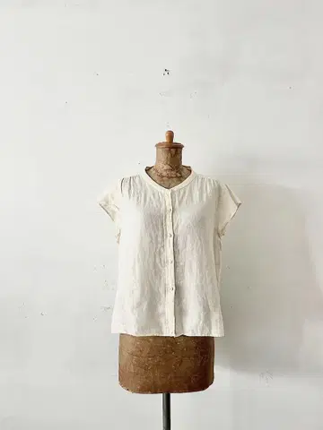 MARGARET HOWELL 린넨 블라우스 상의