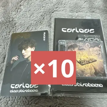 curious ALAN SHIRAHAMA 시라하마 아란 키링 10개