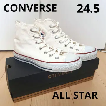컨버스 ALL STAR HI 옵티컬 화이트 24.5