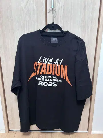 Officialdism Live at STADIUM 2025 티셔츠 블랙