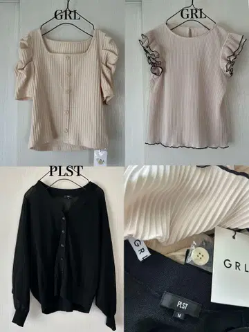 오피스 캐주얼, 예쁜 상의 모음 GRL PLST 택 포함 새상품 등