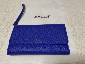 BALLY 파랑 가죽 3단 폴더형 지갑