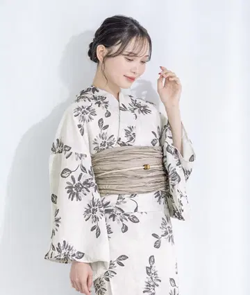 여성용 유카타 유카타 단품 기모노관 소우비엔