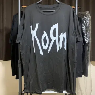Korn 빅 로고 티셔츠 뉴 메탈 라우드