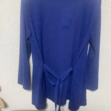 새상품 맥레거 네이비 긴팔 가디건 허리 리본 포함