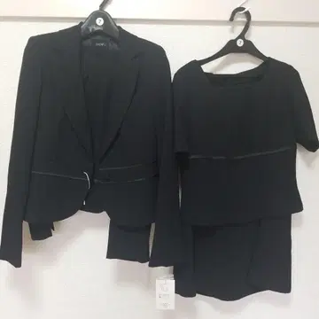 블랙 숏 자켓 4종 세트 7호