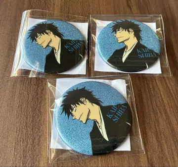 BLEACH WORLD 시바 카이엔 글리터 캔뱃지