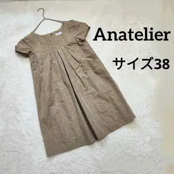 Anatelier 아나텔리어 원피스 튜닉 린넨 55% 사이즈 38