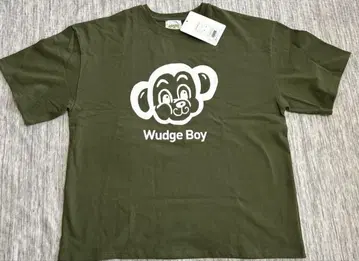 WudgeBoy 반팔 카키 면 100