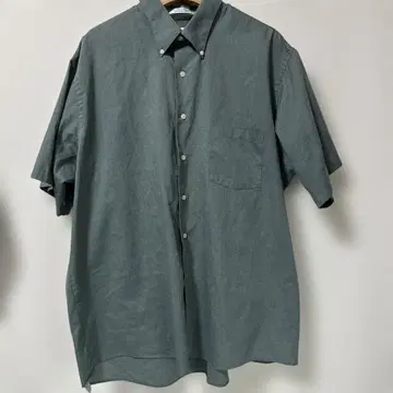 Van Heusen 반팔 셔츠 그레이 77.5 X Large