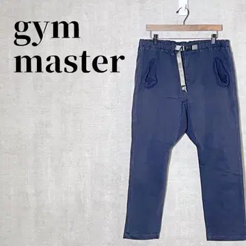 gym master 스트레치 헤링본 앵클 팬츠 벨트 포함 사이즈 L