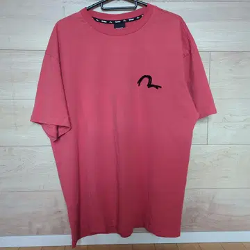 EVISU 빨간색 티셔츠 EMSU PRIDE
