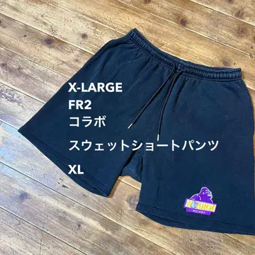 X-LARGE FR2 콜라보 맨투맨 숏 팬츠 XL