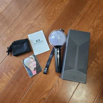 BTS 응원봉 포토 카드 포함