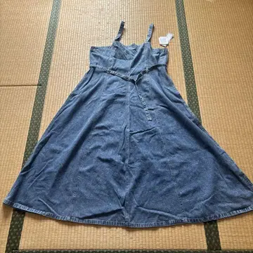 빅 사이즈 원피스 정리 데님 A 라인 벌룬 스커트