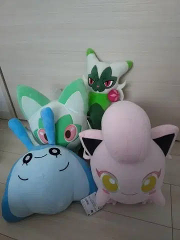 포켓몬 봉제 인형 4종 세트