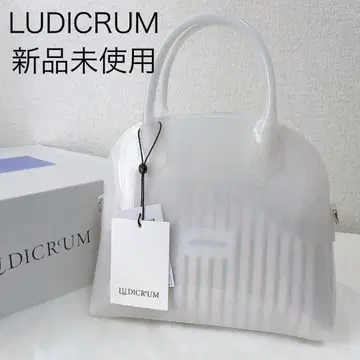 완판 LUDICRUM 클리어 백 Clear mini boston bag