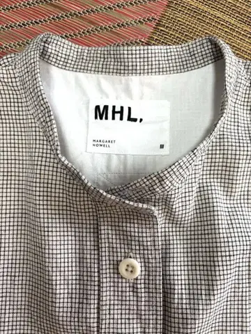 새상품급 MHL. 면 린넨 셔츠 III 여성용 L 19800엔