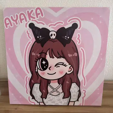 사사키 아야카 아린 모모쿠로 초상화 캔버스 쿠로미