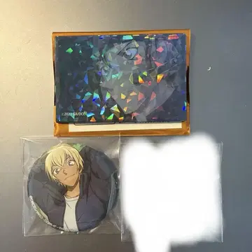 명탐정 코난 플라자 선샤인 60 전망대 캔뱃지 이상윤(아카이 슈이치)