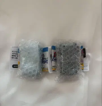 추억의 가라케 마스코트 가챠가챠 블랙 라이트 블루