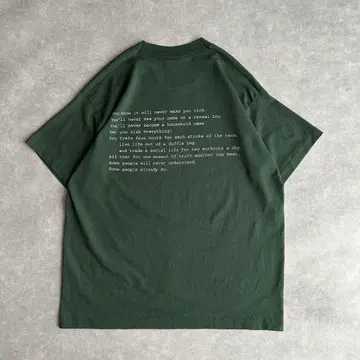 90s 프룻 오브 더 룸 프린트 티셔츠 USA제 싱글 스티치