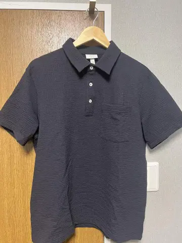 H&M 네이비 와플 원단 셋업