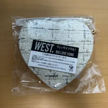 WEST. 웨사이 서울! BIG LOVE SONG 캠페인 경품 파우치