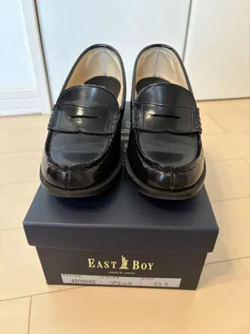 신발 이스트 보이 EASTBOY 힐 로퍼 블랙 23.0cm