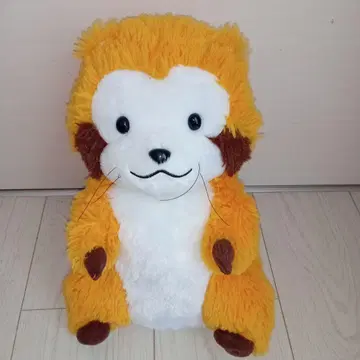 Rascal 봉제 인형 오렌지/화이트