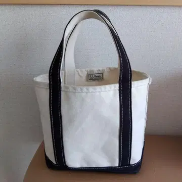 L.L.Bean 토트백 USA제 블랙/아이보리 스몰