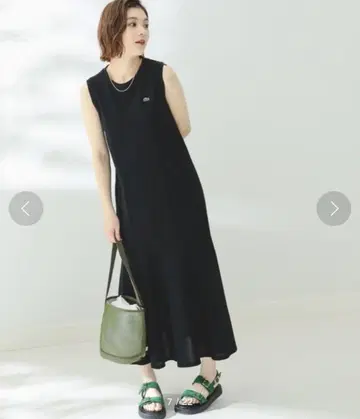 라코스테/빔즈 별주 카노코 슬리브리스 원피스 34
