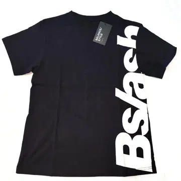 미사용 정가 9,900엔 비슬래시 Bslash 티셔츠 S 블랙