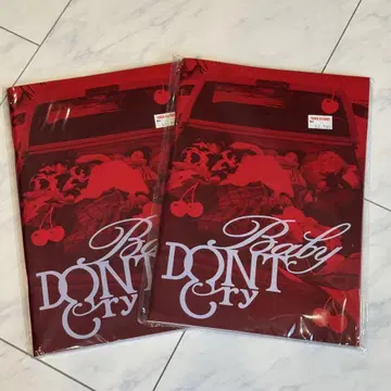 BabyDONTCry 앨범 미개봉 2장 세트