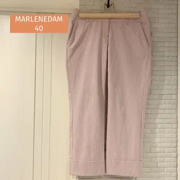 MARLENEDAM 마렌담 이탈리아 캐주얼 팬츠 체크 40