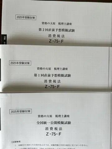 2025 대원 소비세법 전국 통합 최종 예상 1,2