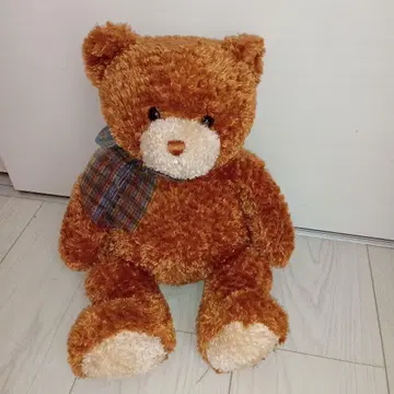 GUND Dylan 봉제 인형 브라운 스카프 포함